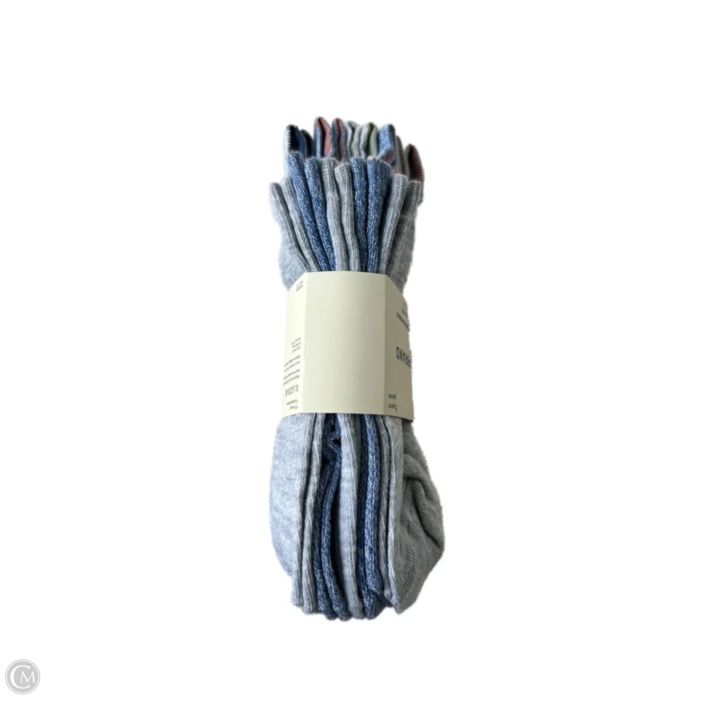 Socks By Lucky Brand In Blue & Grey, Size: Osfm
