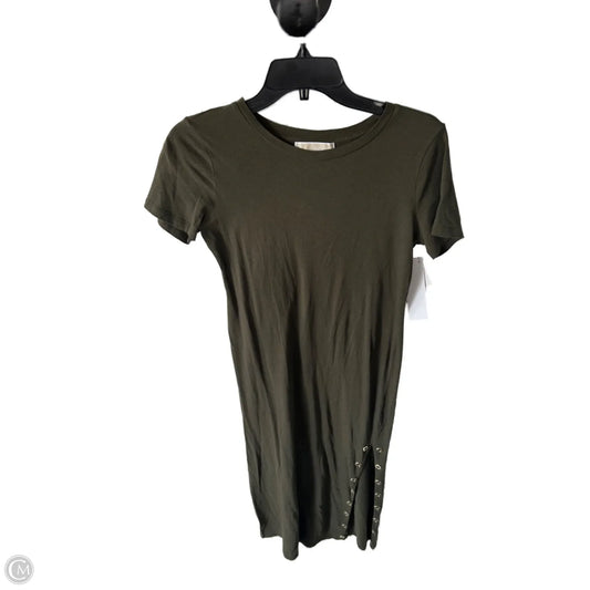 Dress Casual Midi By Michael By Michael Kors In Green, Size: S