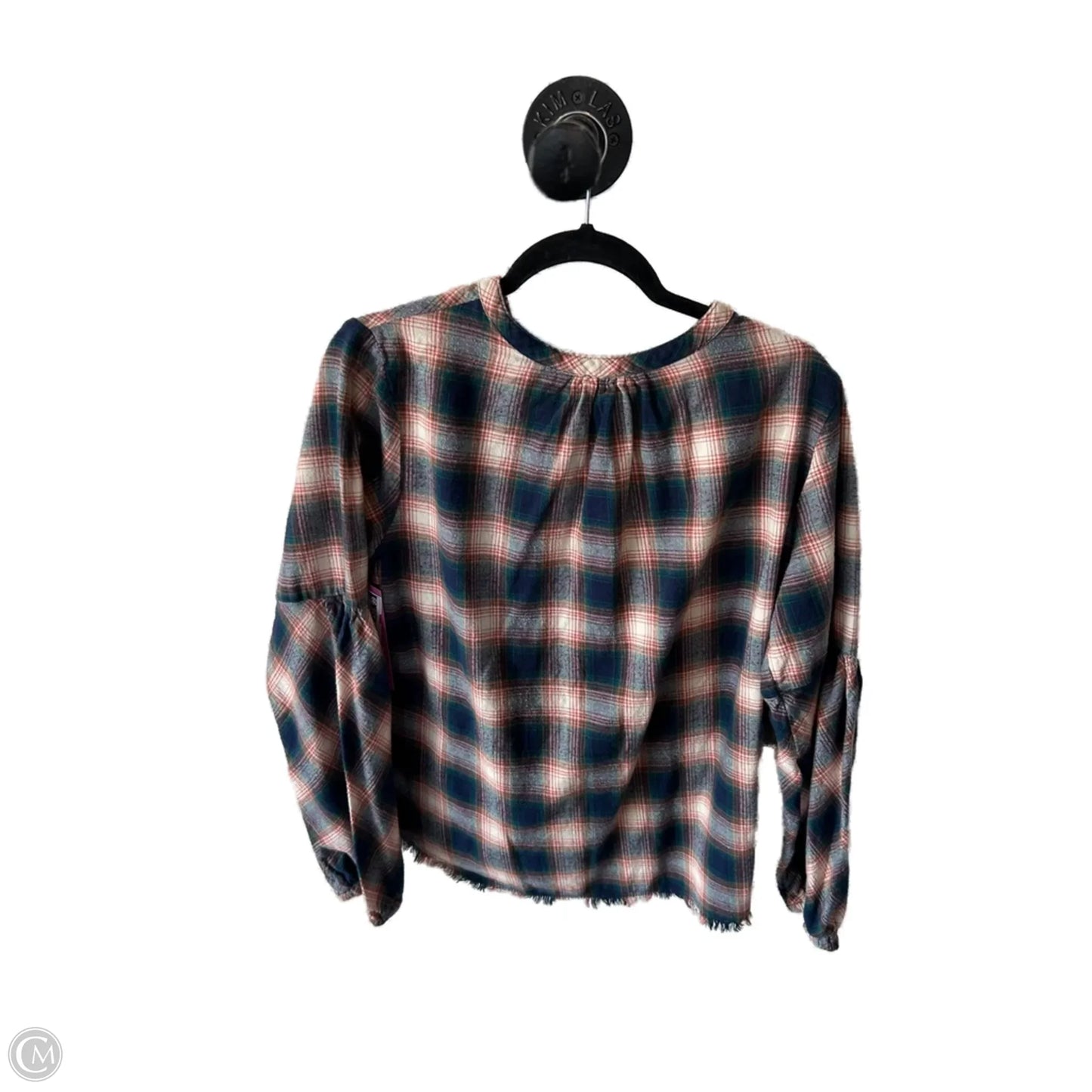 Top Long Sleeve By Sundance In Green & Orange, Size: L