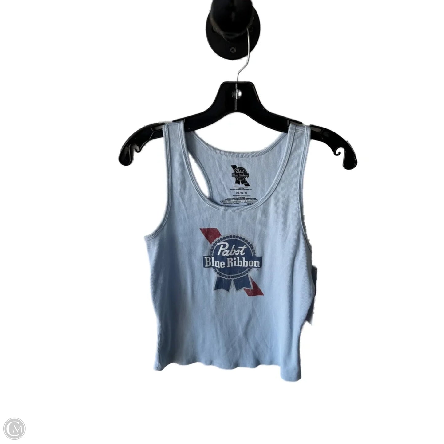 Top Sleeveless Basic By Clothes Mentor In Blue, Size: L