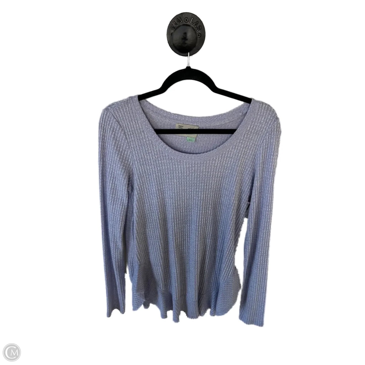 Top Long Sleeve By Saturday/sunday In Purple, Size: S