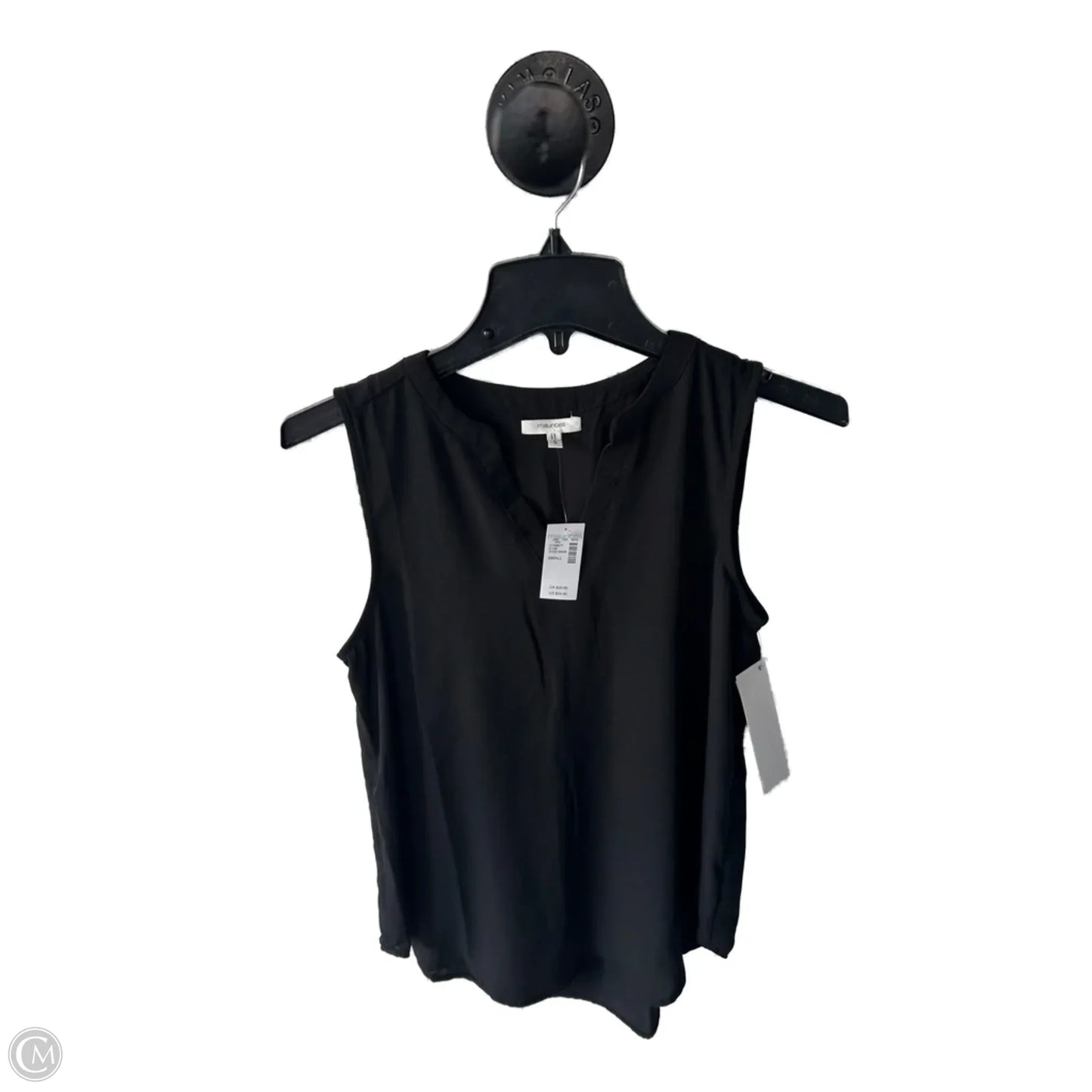Top Sleeveless By Maurices In Black, Size: S