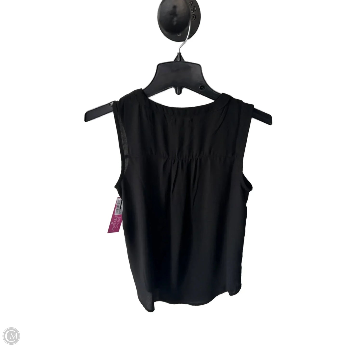 Top Sleeveless By Maurices In Black, Size: S
