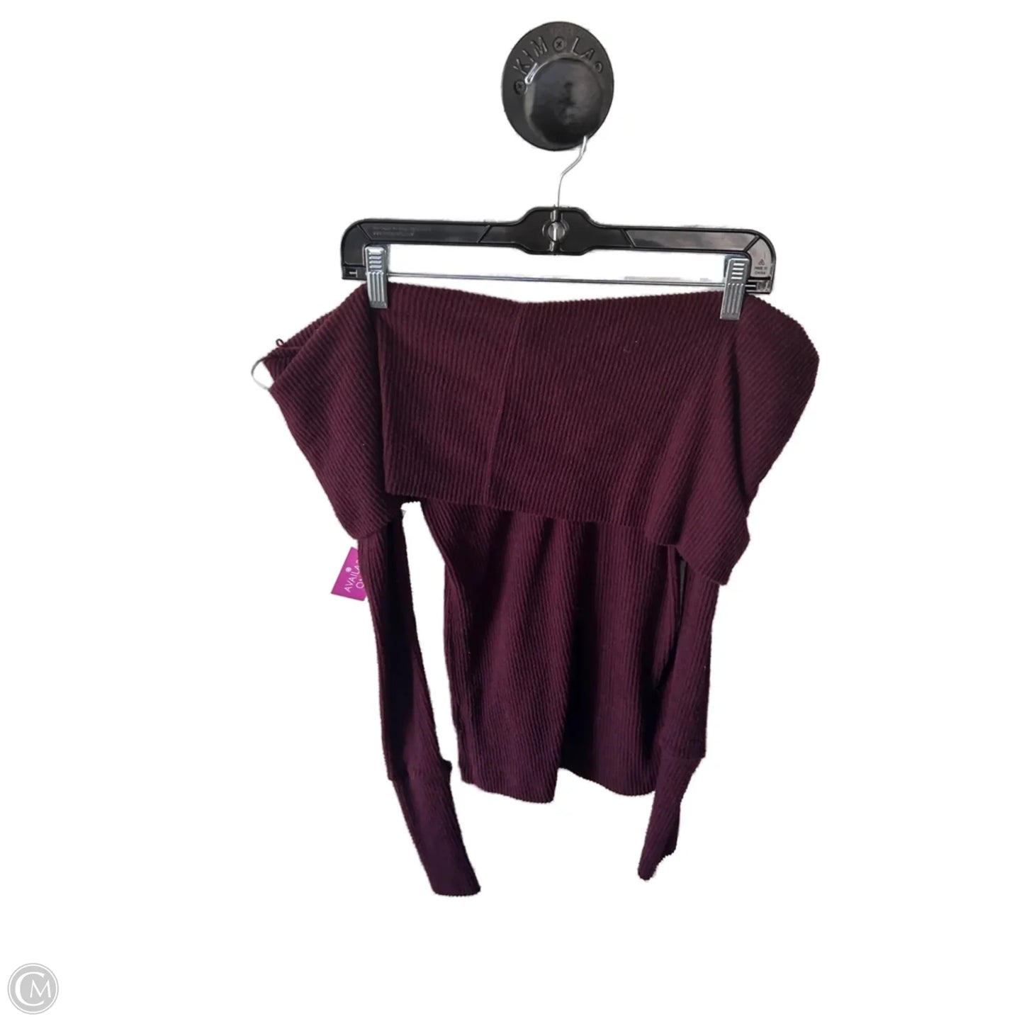 Top Long Sleeve By We The Free In Purple, Size: S