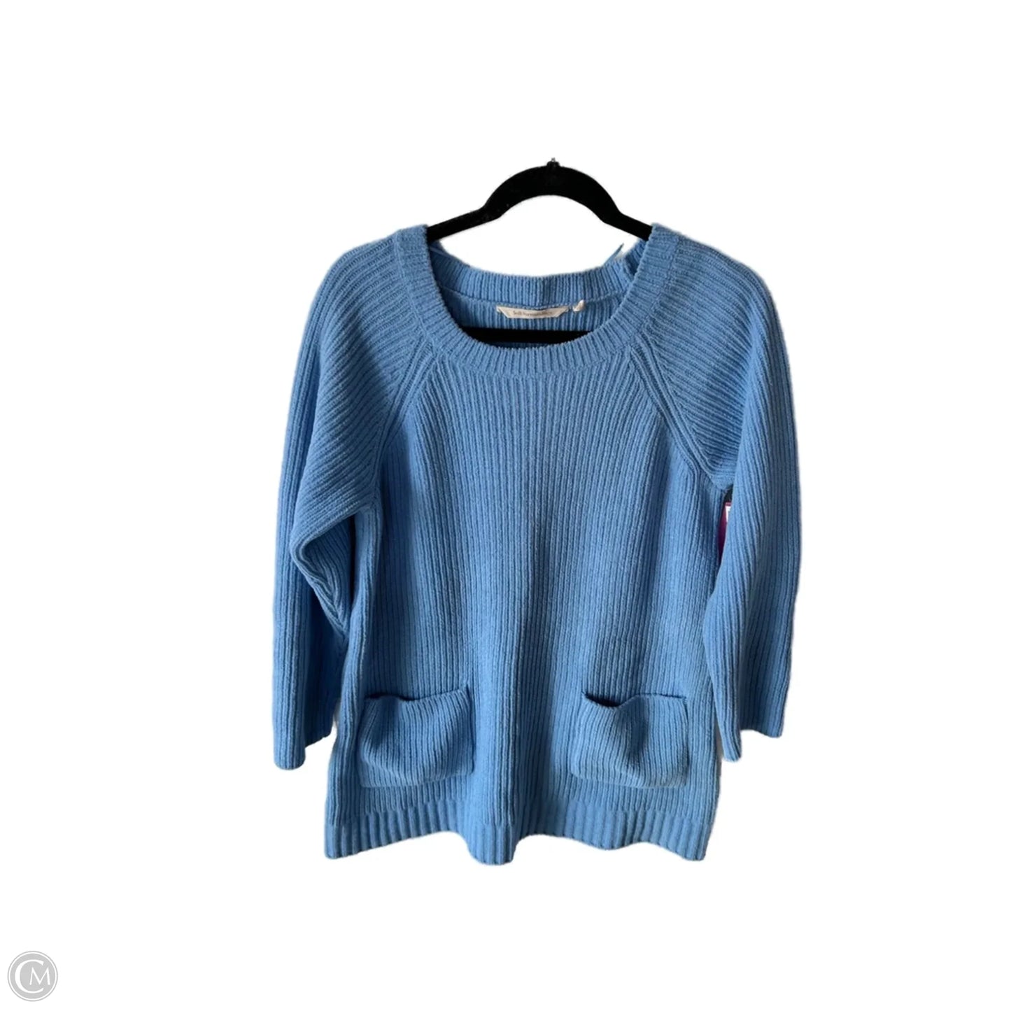 Dress Sweater By Soft Surroundings In Blue, Size: S