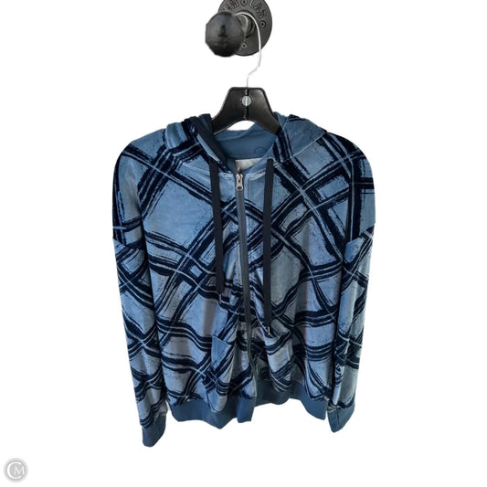 Sweatshirt Hoodie By Cozy In Blue, Size: L