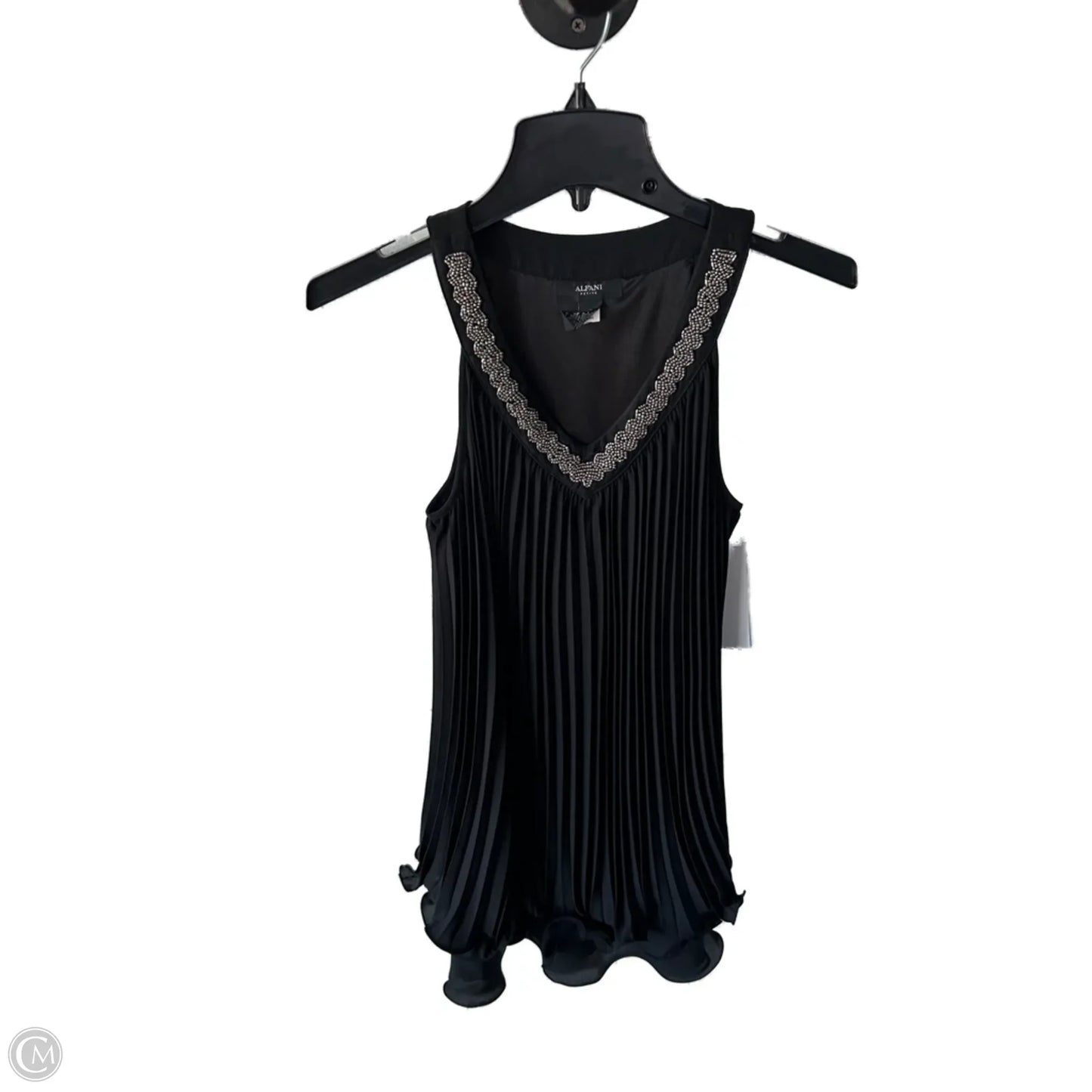 Dress Party Short By Alfani In Black & Silver, Size: Sp