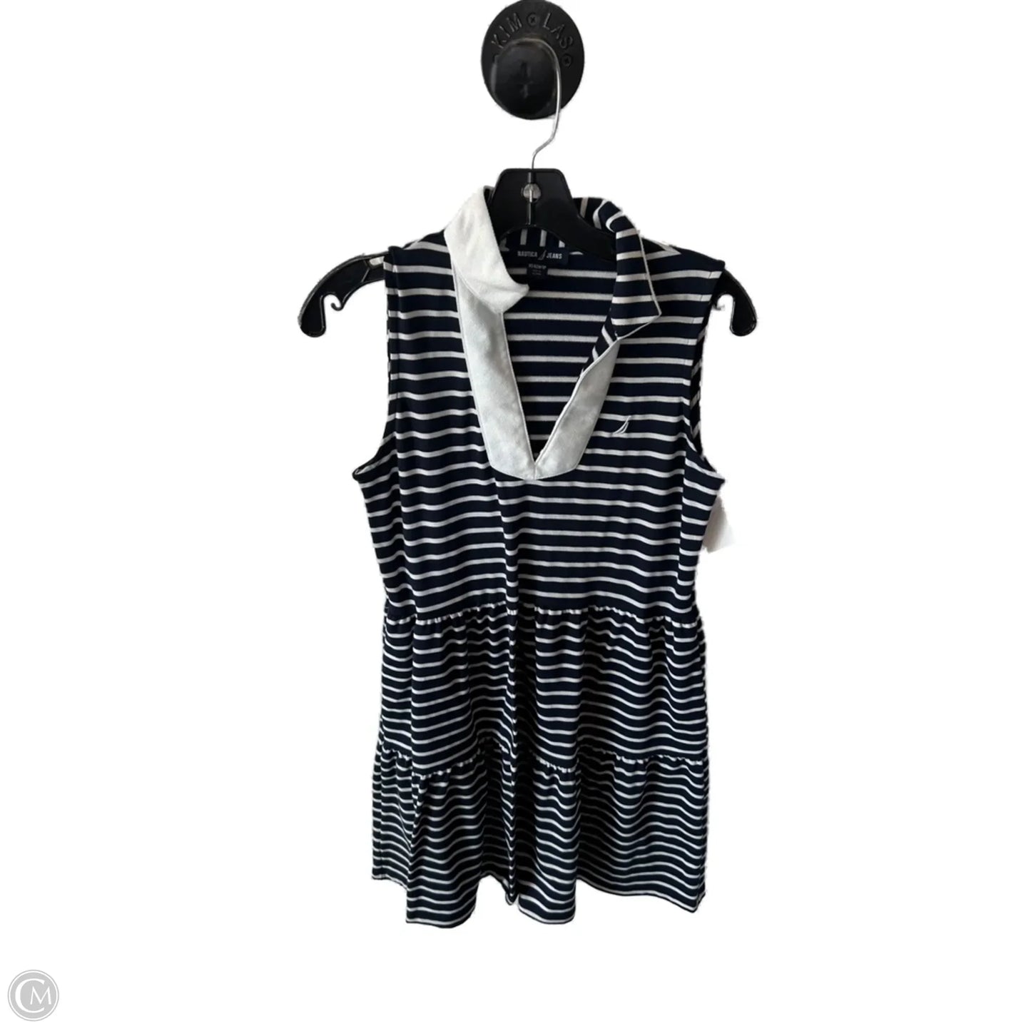 Dress Casual Short By Nautica In Blue & White, Size: Xs