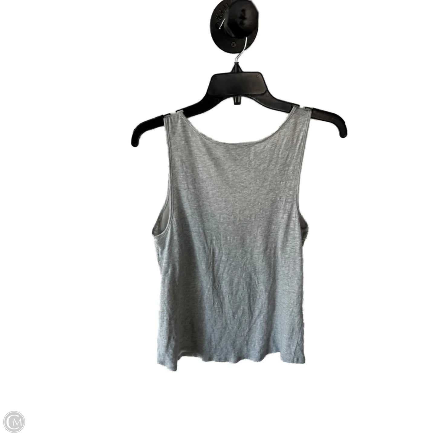Top Sleeveless Basic By Express In Grey, Size: M