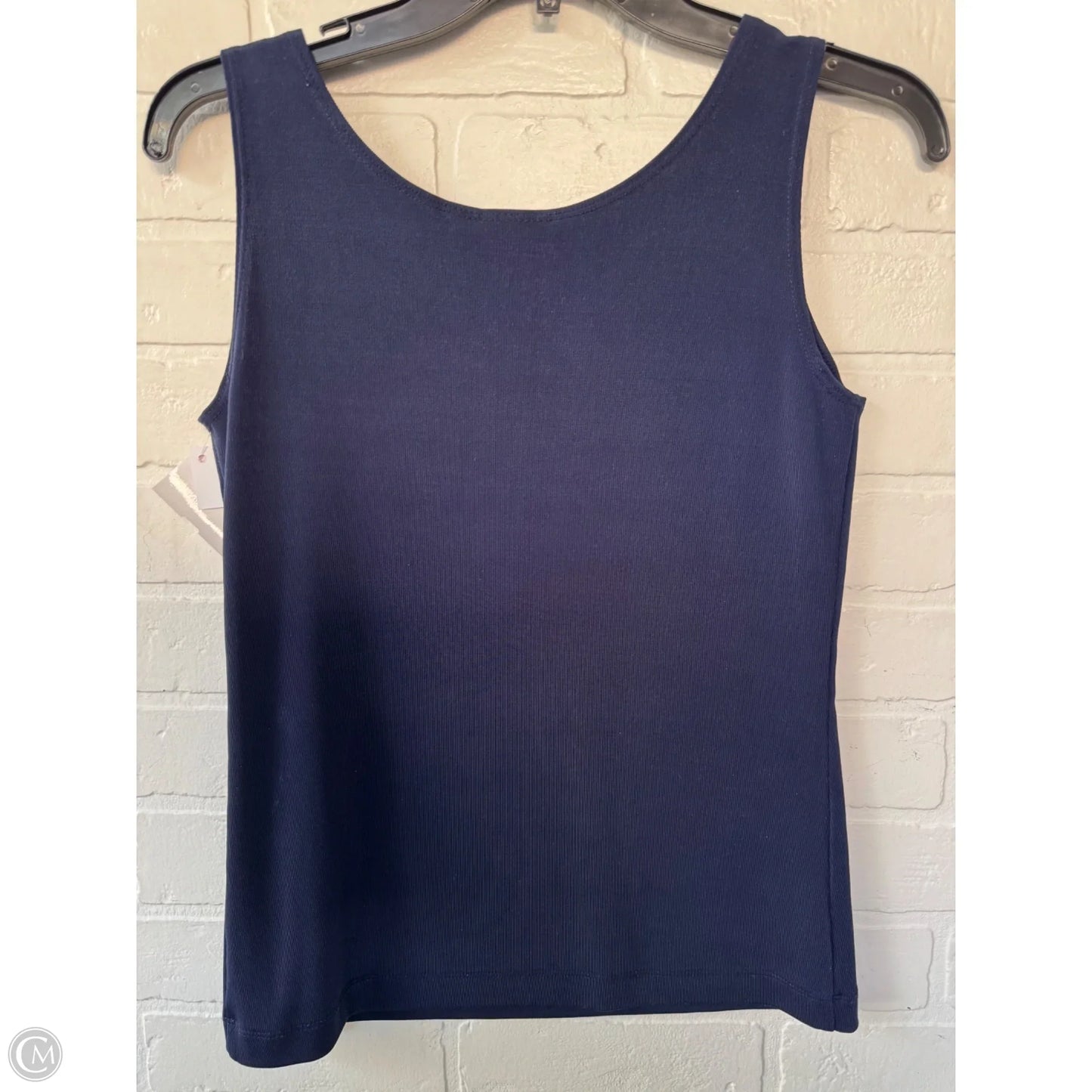Top Sleeveless Basic By Chicos In Blue, Size: S