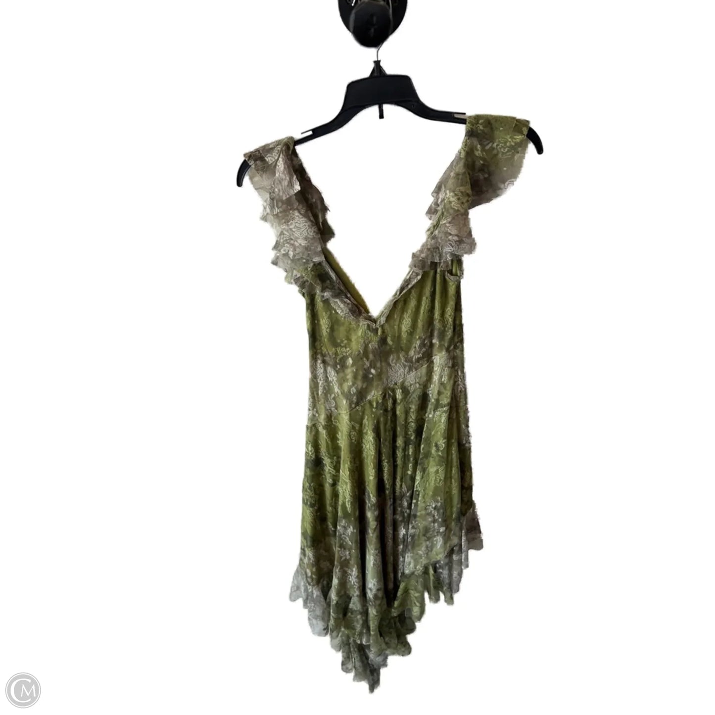 Dress Party Midi By Urban Outfitters In Green, Size: M