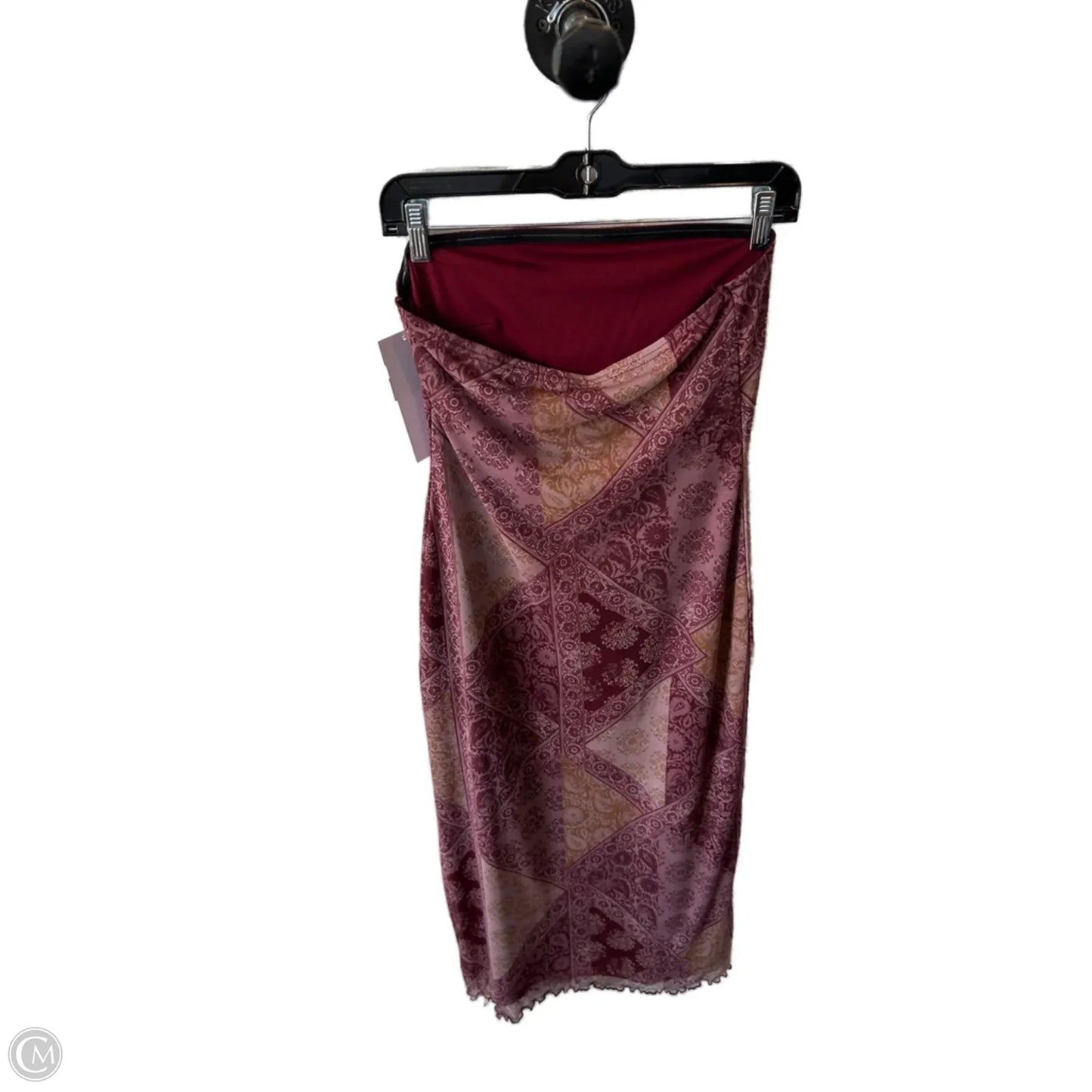 Dress Casual Midi By Urban Outfitters In Red, Size: M