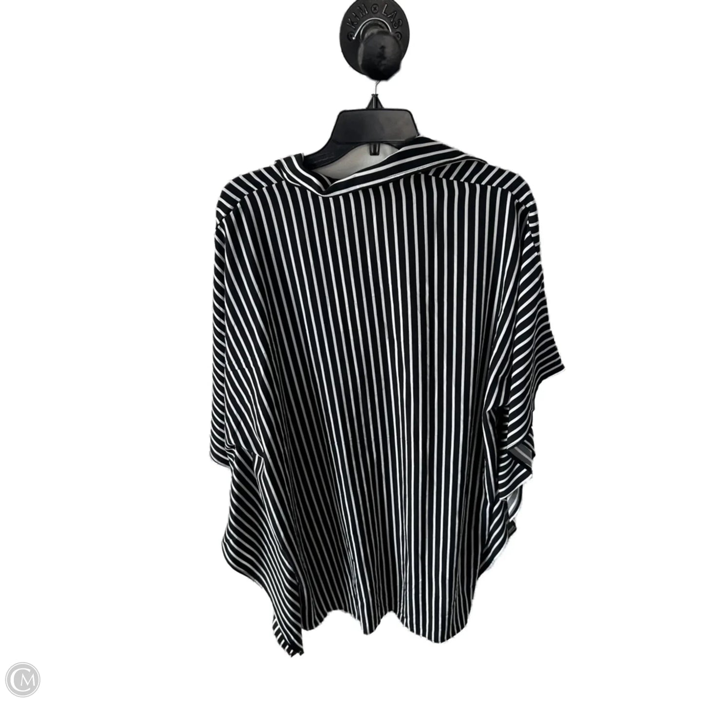 Nightgown By Clothes Mentor In Black & White, Size: Xl