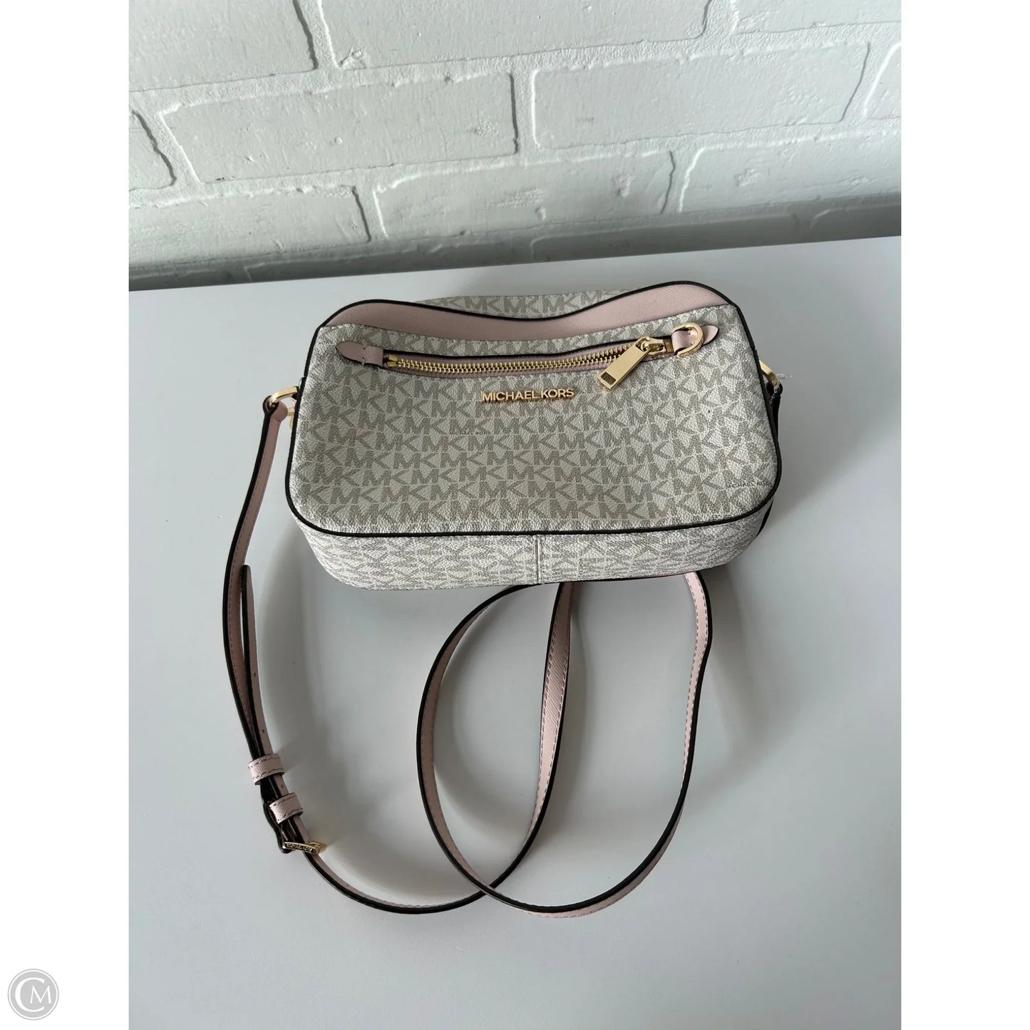 Crossbody Designer By Michael Kors, Size: Medium