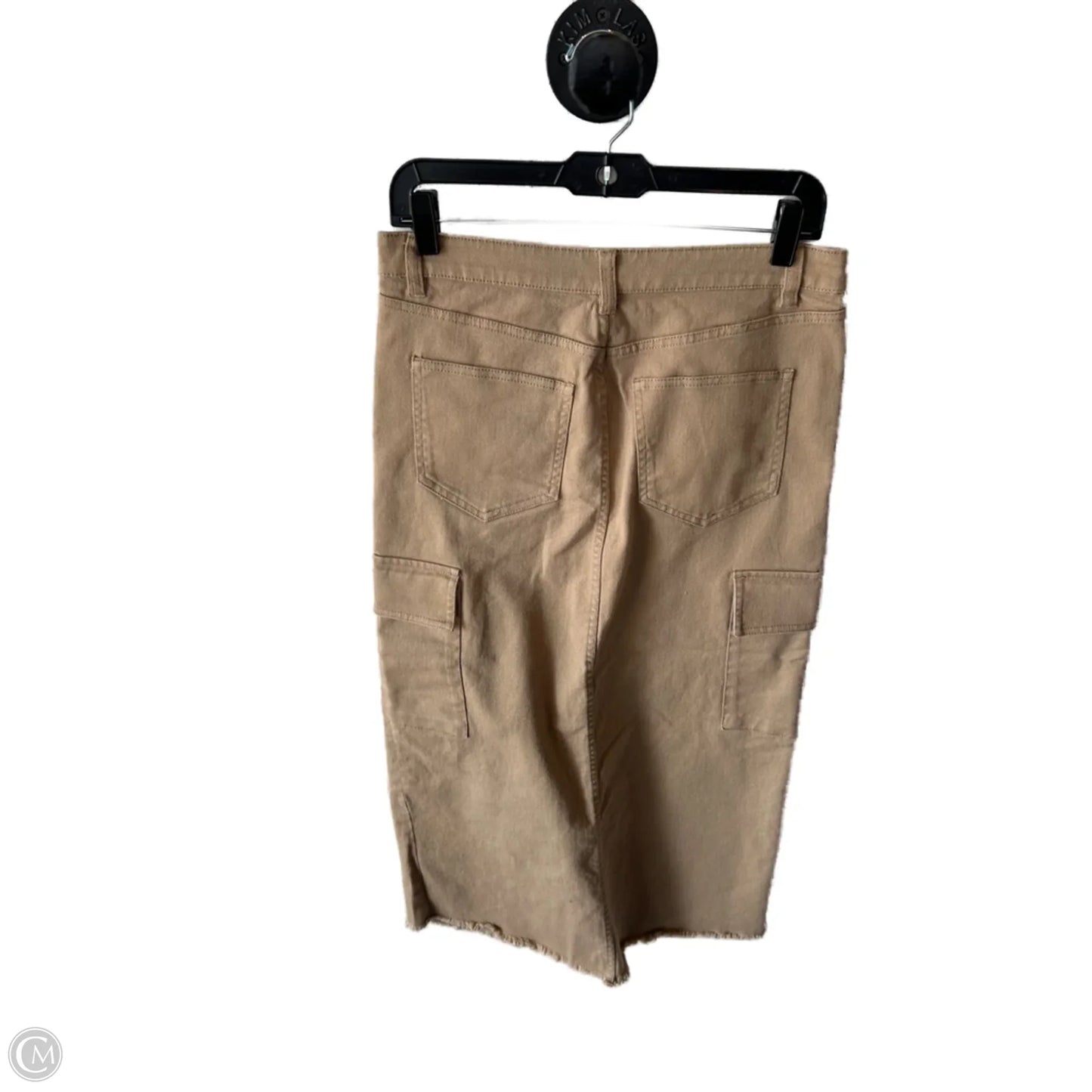 Skirt Midi By Steve Madden In Tan, Size: 4