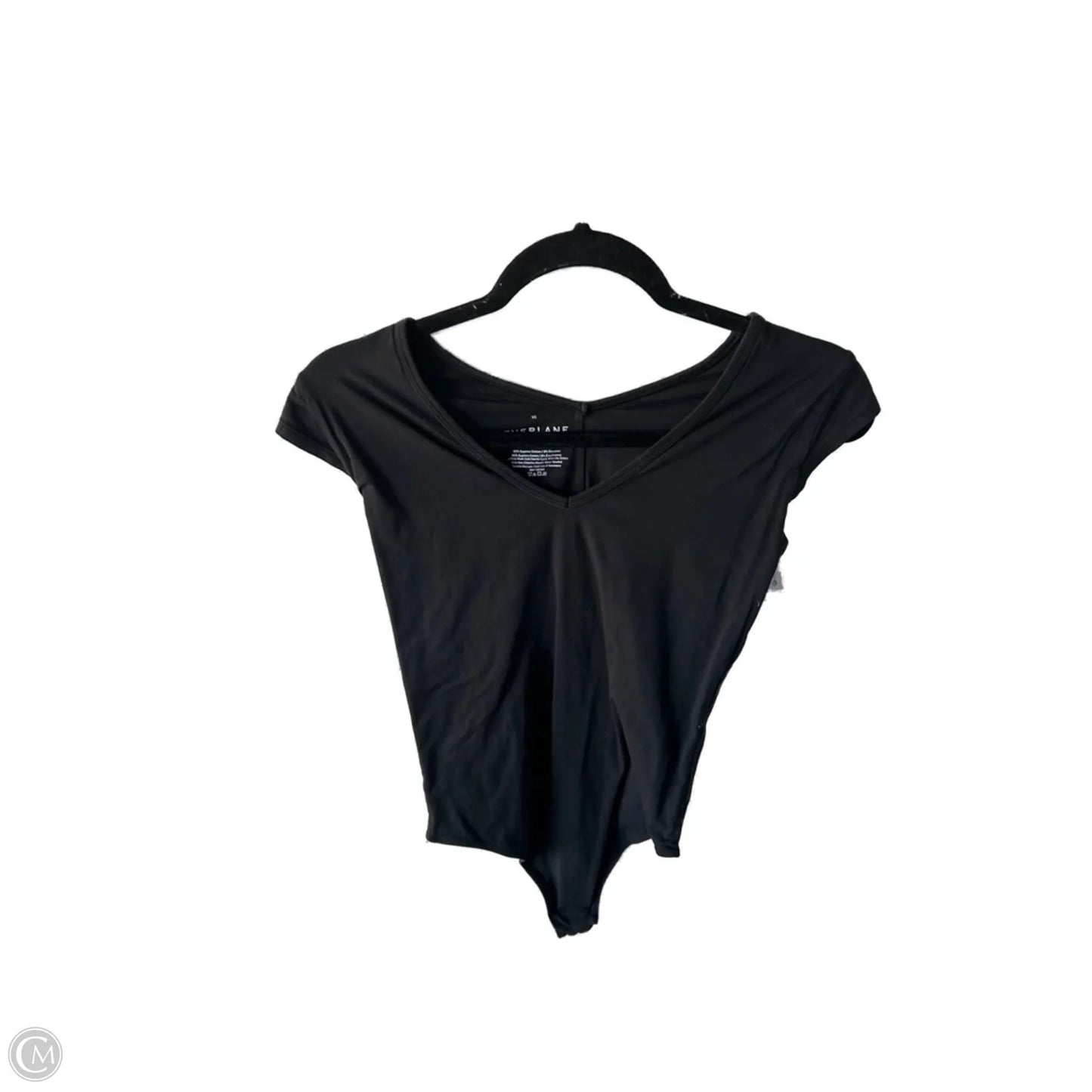 Bodysuit By Everlane In Black, Size: Xs