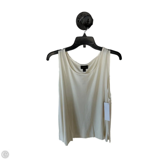 Top Sleeveless Basic By J. Jill In White, Size: Xl