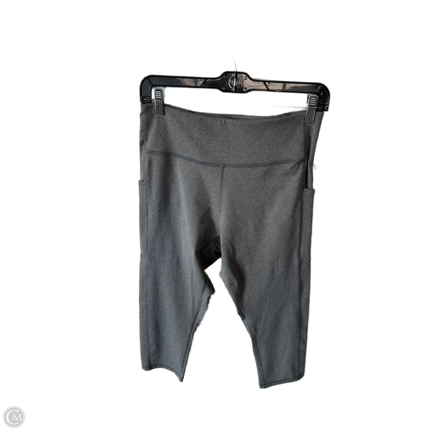 Athletic Leggings Capris By Tek Gear In Grey, Size: 12