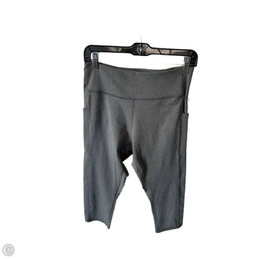 Athletic Leggings Capris By Tek Gear In Grey, Size: 12