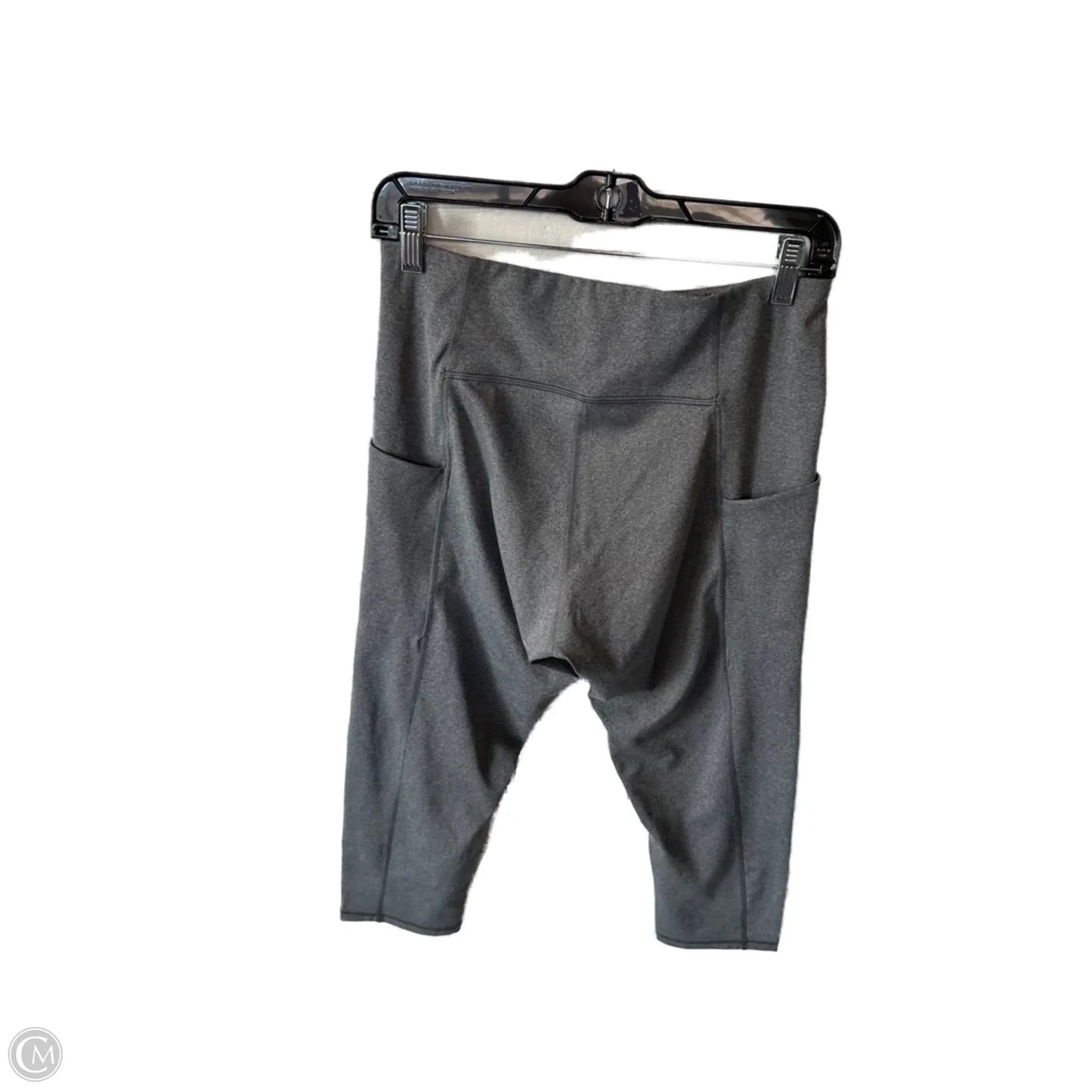 Athletic Leggings Capris By Tek Gear In Grey, Size: 12