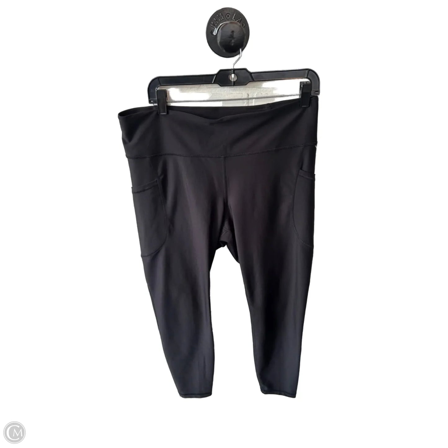 Athletic Leggings By Old Navy In Black, Size: 16