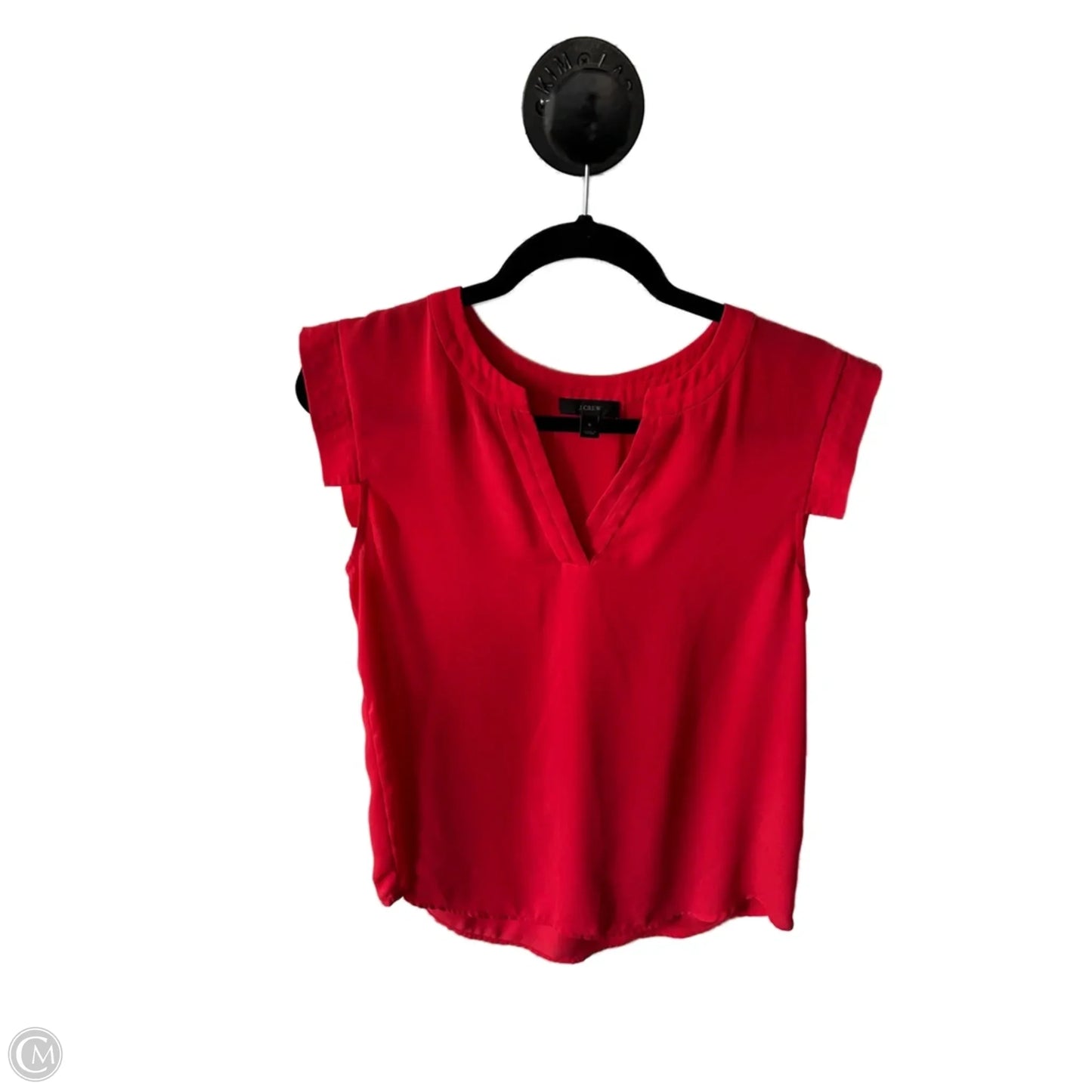Top Short Sleeve By J. Crew In Red, Size: M