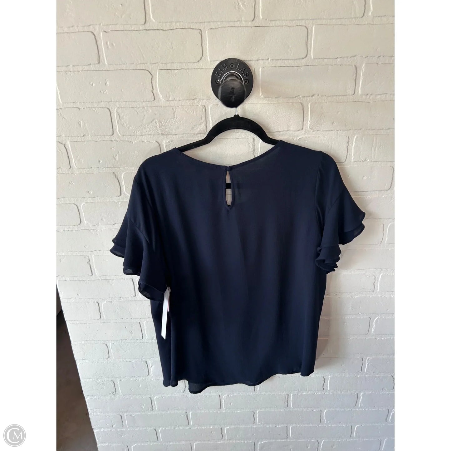 Top Short Sleeve By 41 Hawthorn In Blue, Size: L