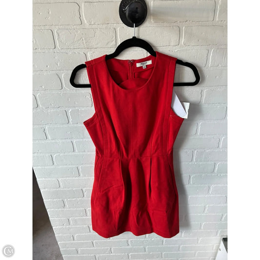 Dress Casual Short By Madewell In Red, Size: Xs