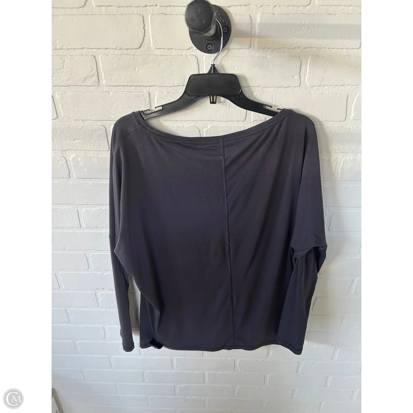 Athletic Top Long Sleeve Crewneck By Athleta In Purple, Size: M