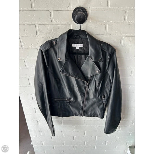 Jacket Moto By New York And Co In Black, Size: L