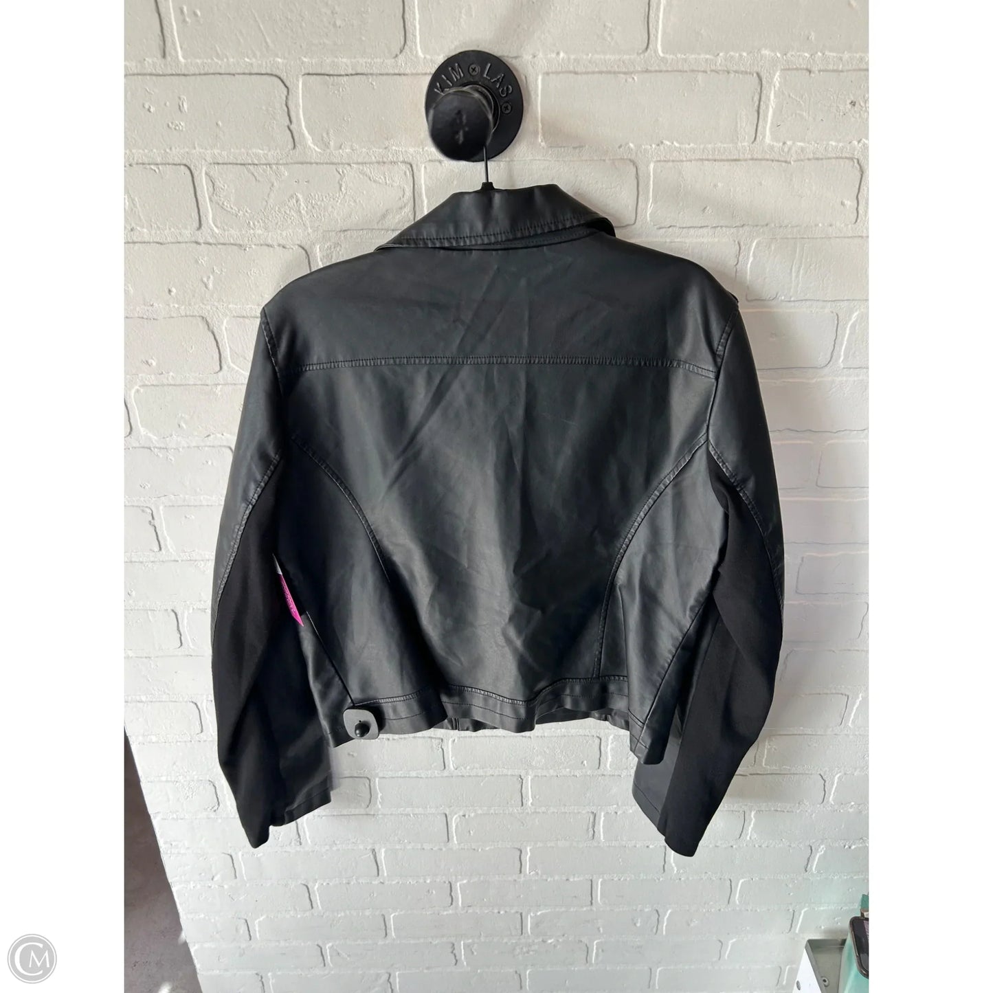 Jacket Moto By New York And Co In Black, Size: L