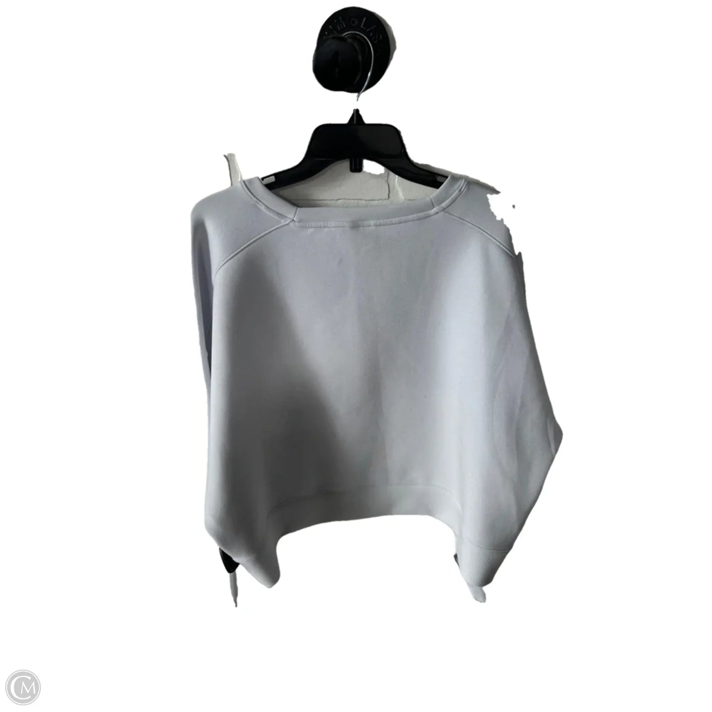 Athletic Sweatshirt Crewneck By Calia In White, Size: Xxl