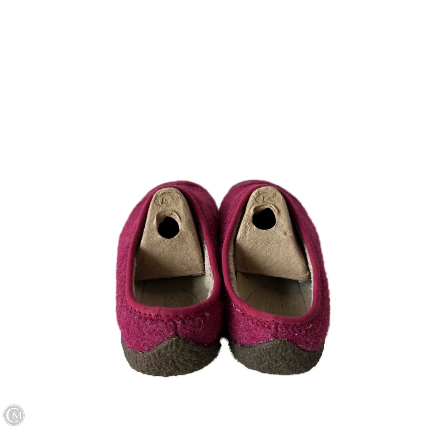Shoes Flats By Keen In Brown & Purple, Size: 7