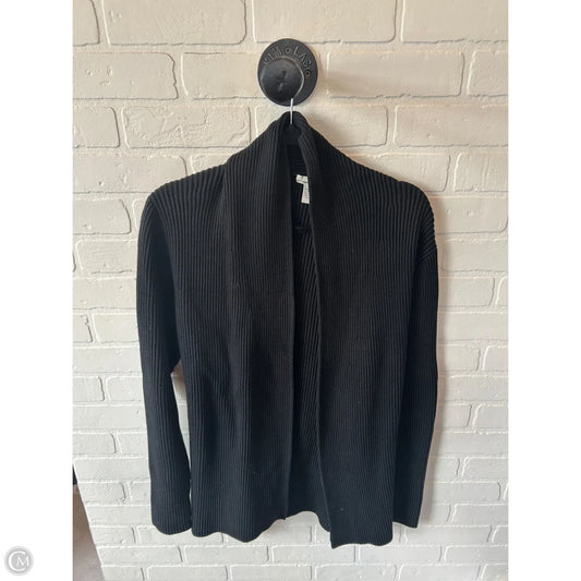 Sweater Cardigan By Brooks Brothers In Black, Size: L