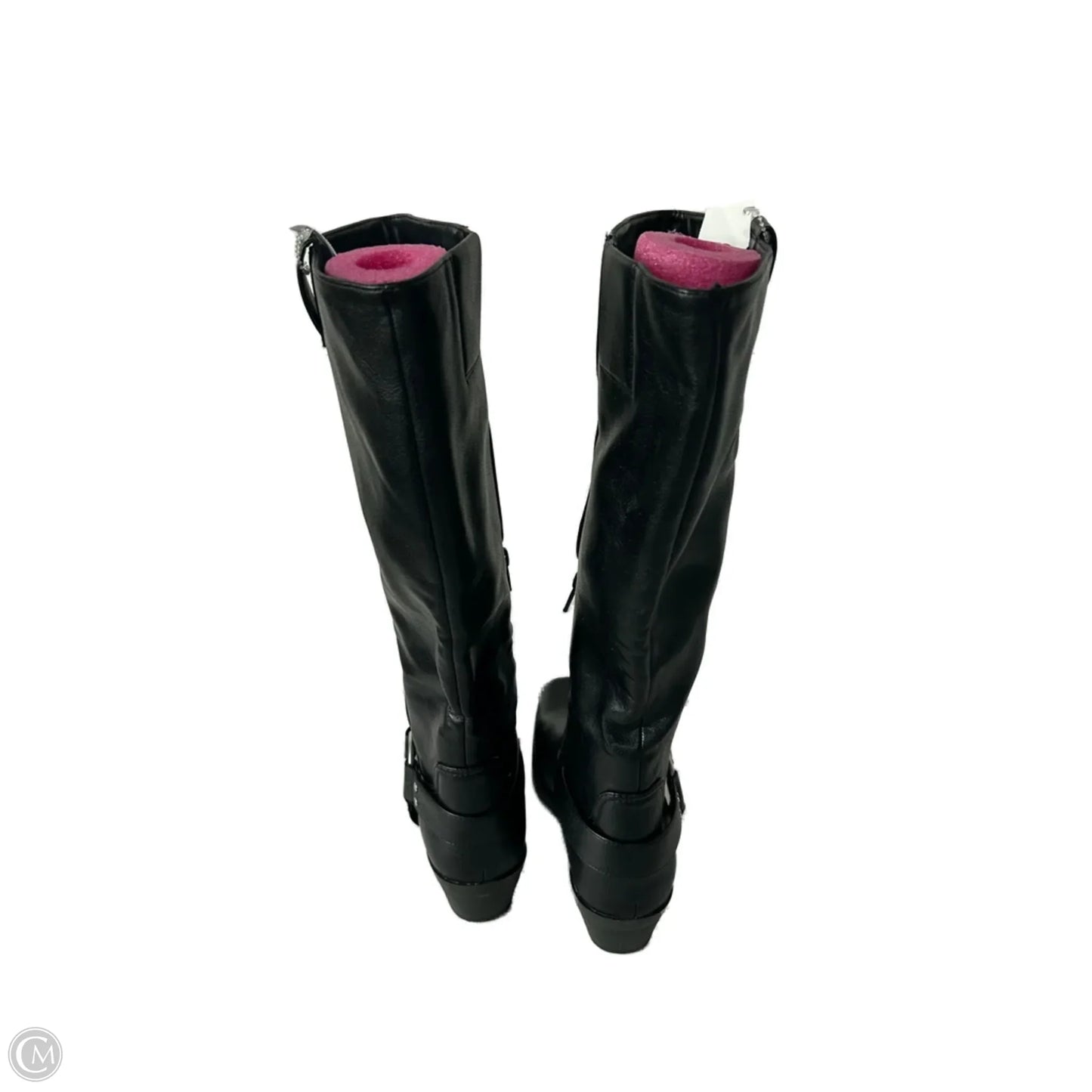 Boots Knee Heels By Universal Thread In Black, Size: 8.5