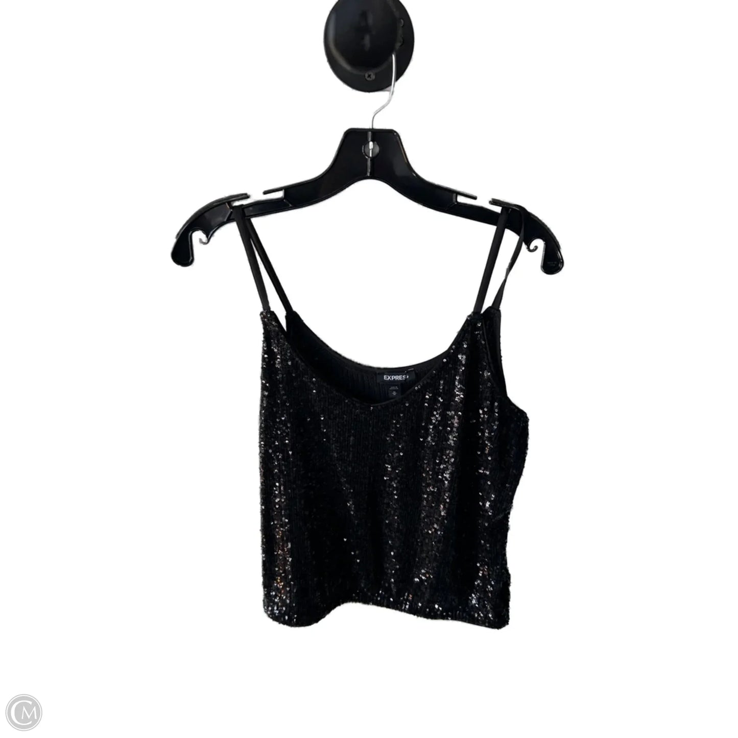 Top Sleeveless By Express In Black, Size: M