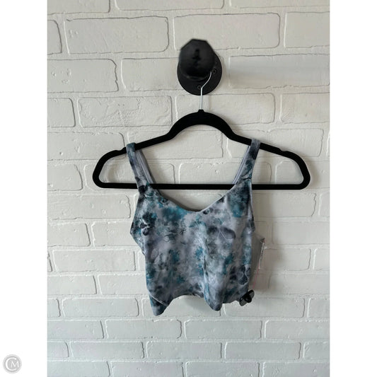 Athletic Tank Top By Lululemon In Blue & Green, Size: Xs