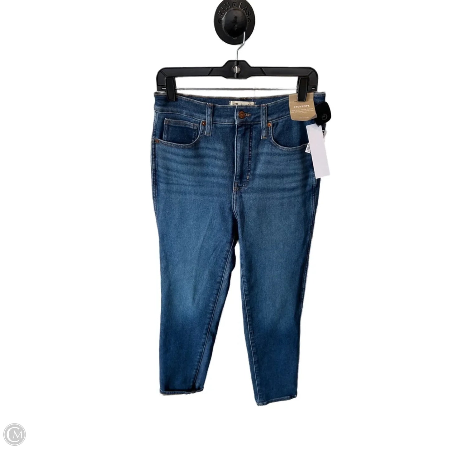 Jeans Skinny By Madewell In Blue Denim, Size: 6