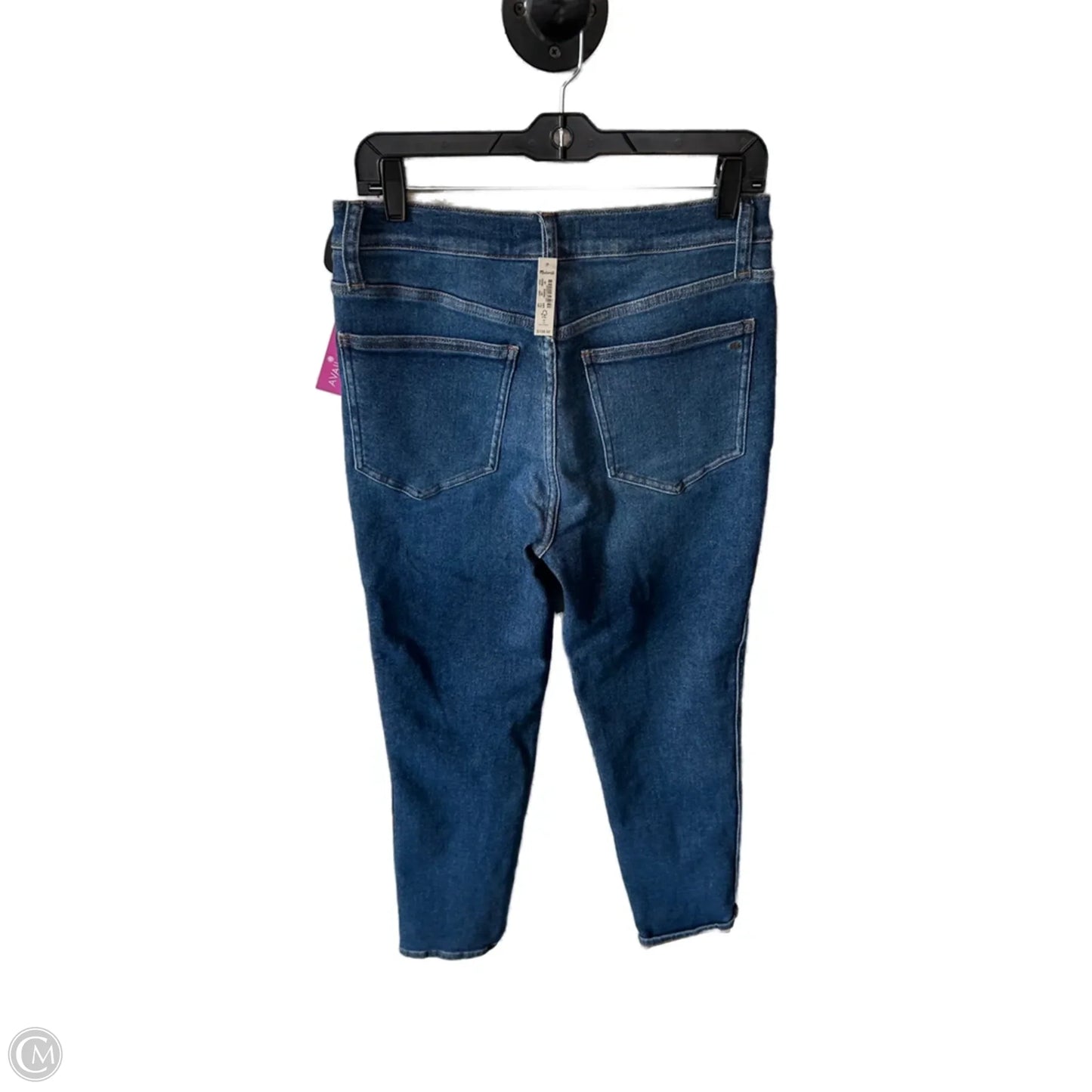 Jeans Skinny By Madewell In Blue Denim, Size: 6