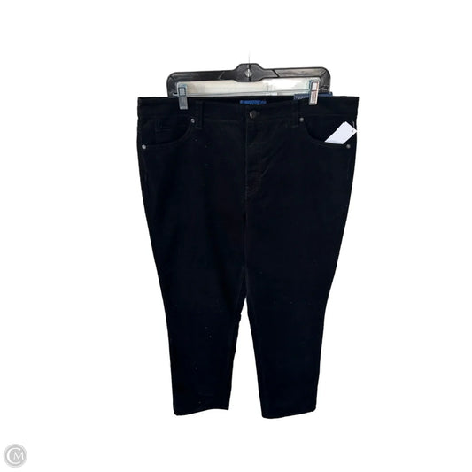 Pants Corduroy By Talbots In Black, Size: 16