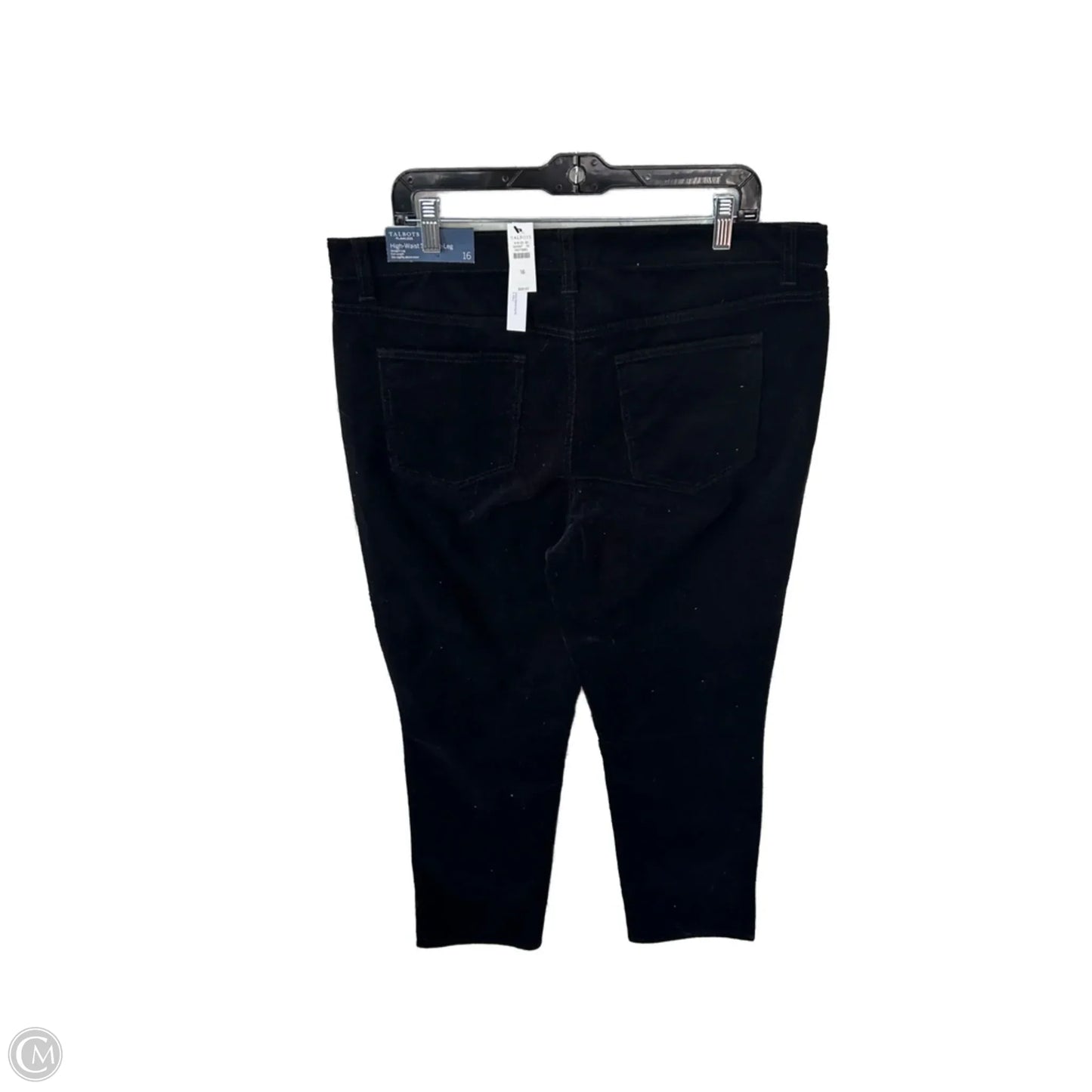 Pants Corduroy By Talbots In Black, Size: 16