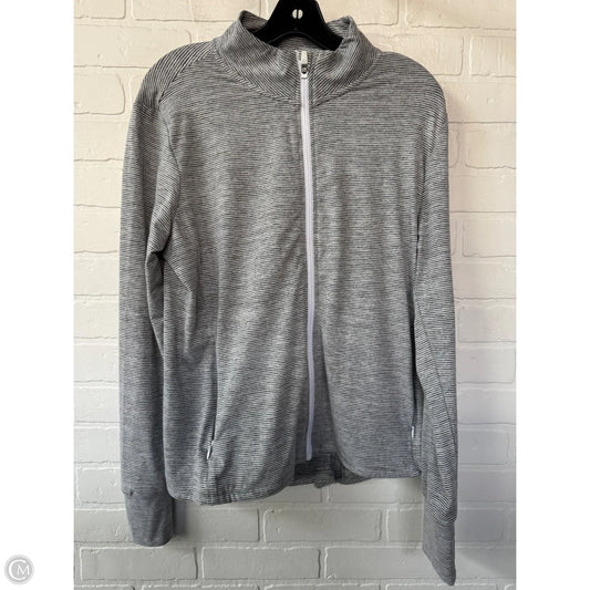 Sweatshirt Collar By Market & Spruce In Grey & White, Size: Xl