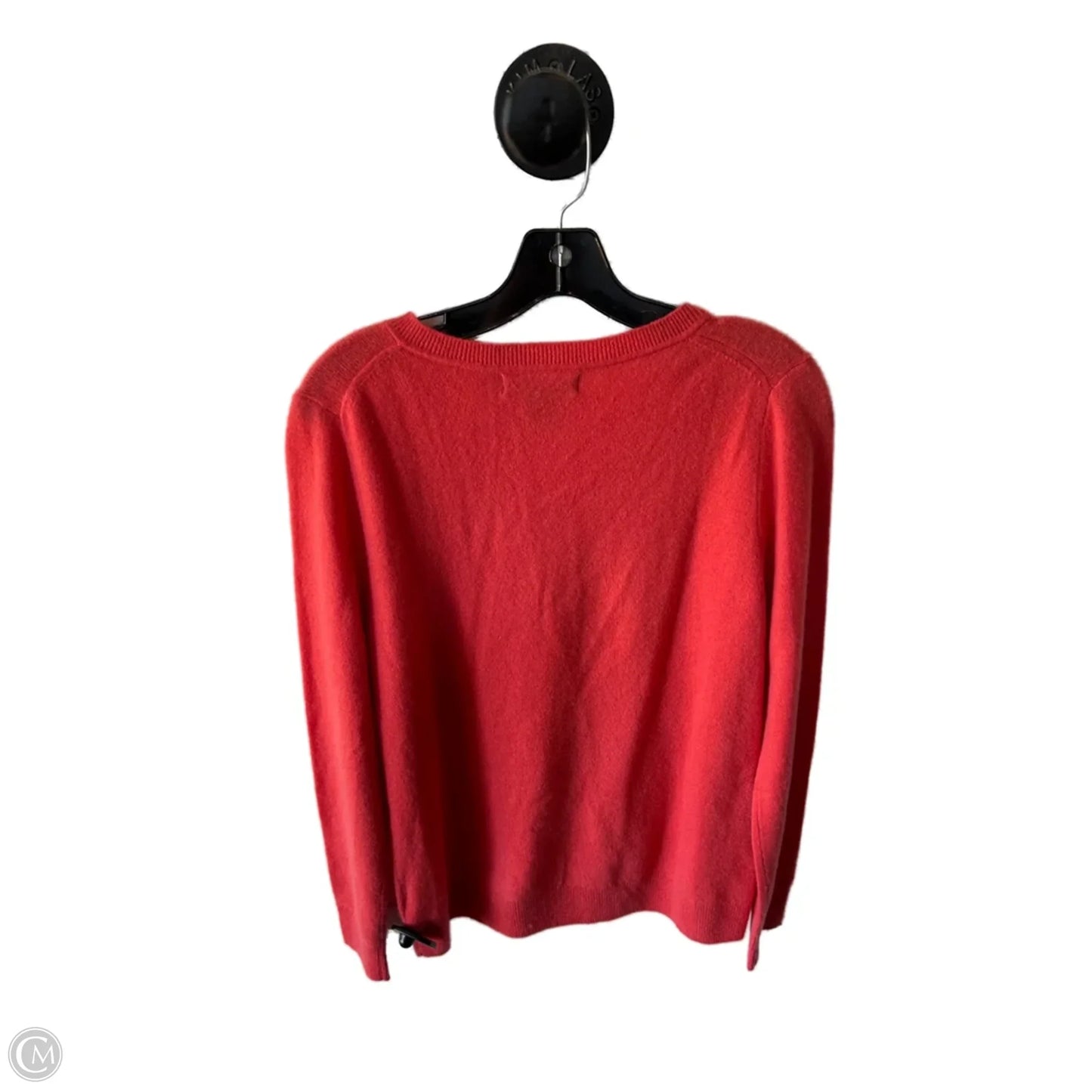 Sweater Cashmere By Tahari In Peach, Size: M