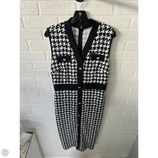 Dress Work By Shein In Black & White, Size: Xl