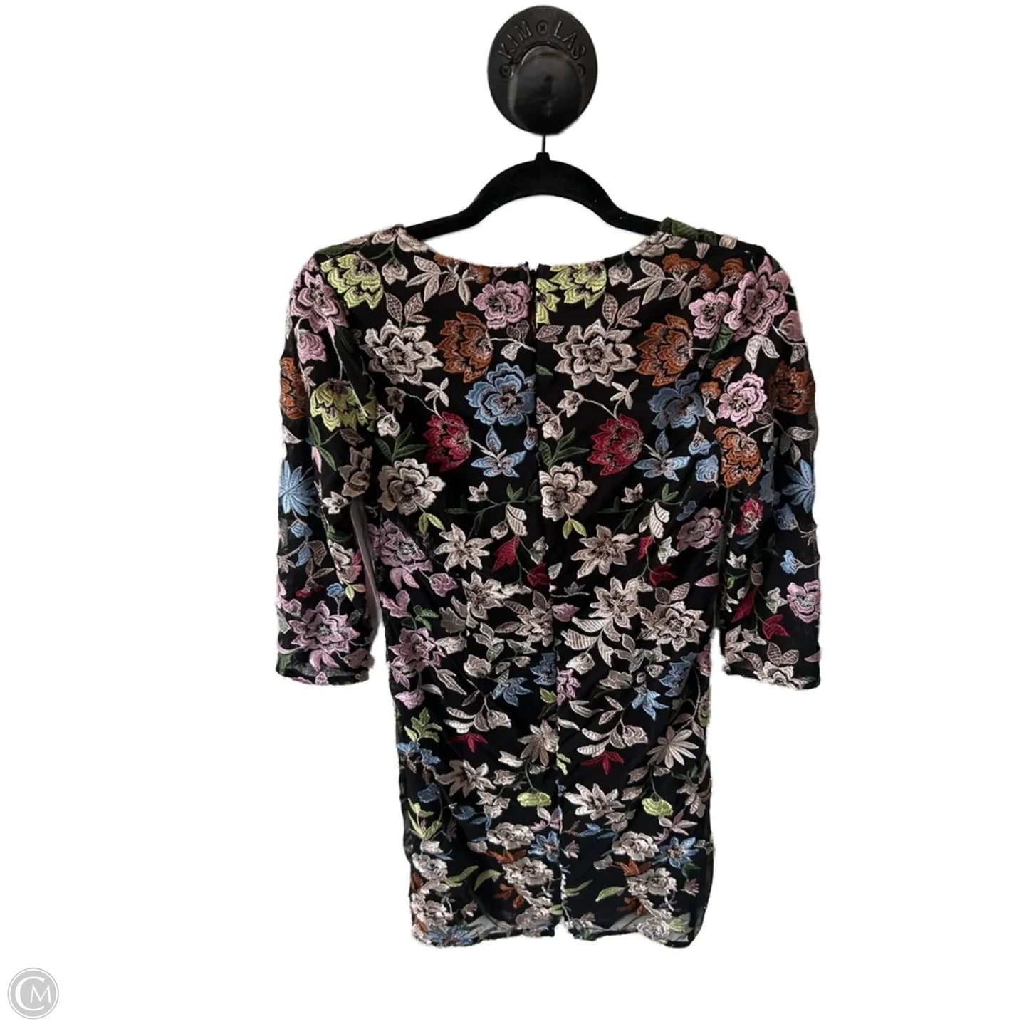 Dress Party Short By Boston Proper In Black & Blue, Size: M