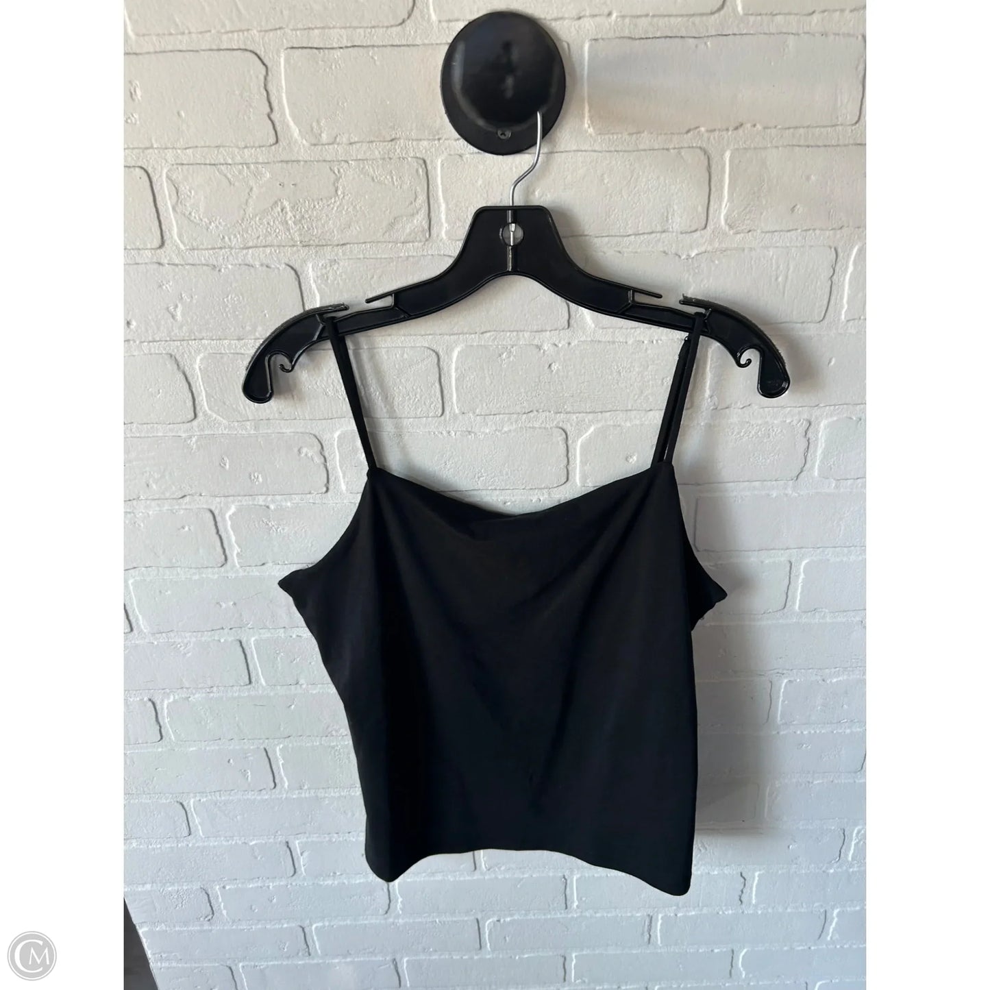Top Sleeveless Basic By Banana Republic In Black, Size: L