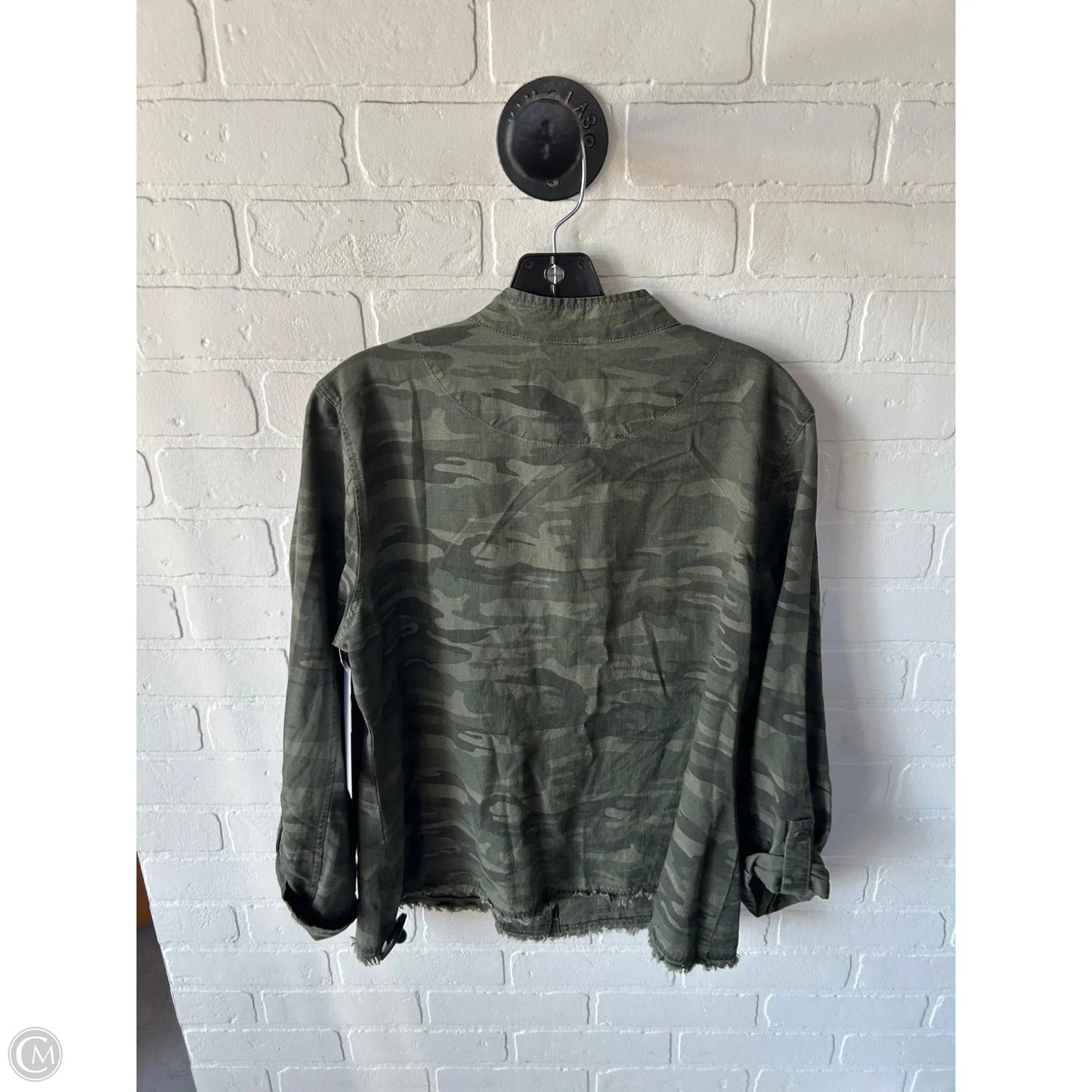 Jacket Shirt By Sanctuary In Green, Size: L