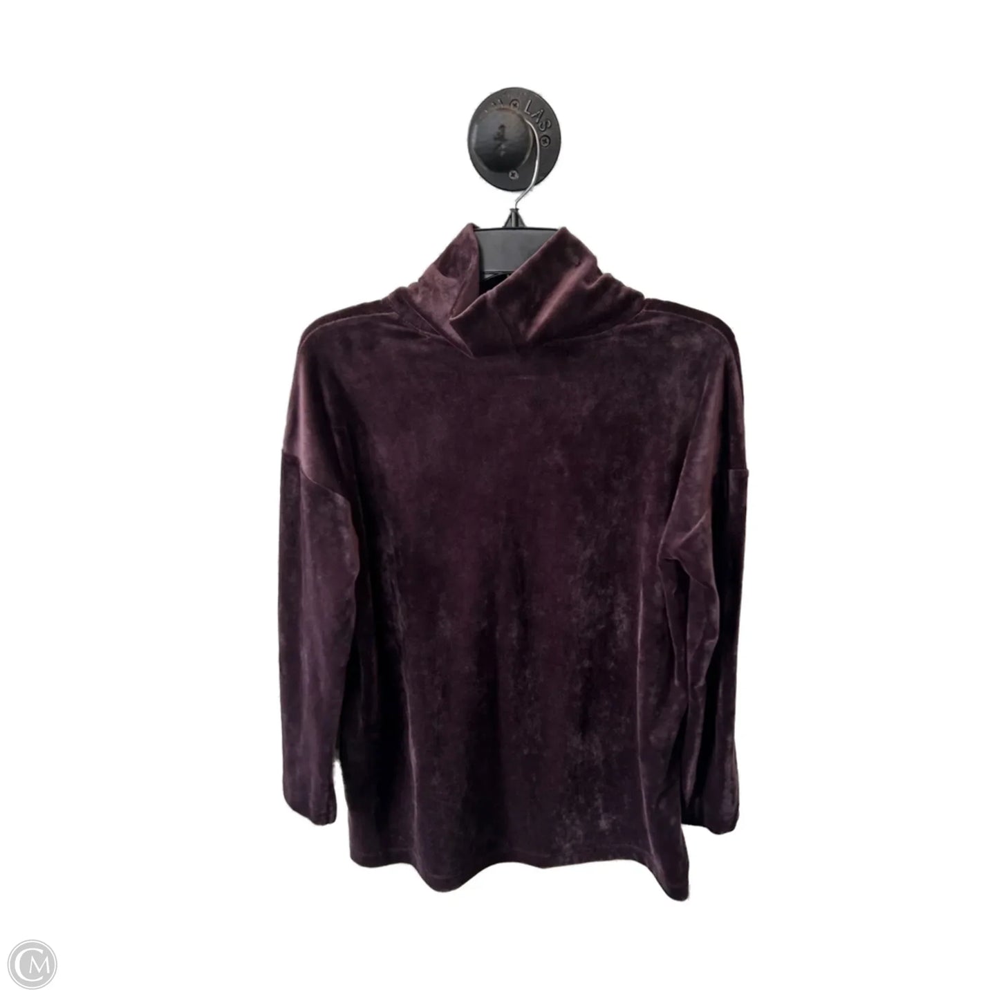 Sweatshirt Collar By Pure Jill In Purple, Size: S