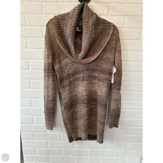 Dress Sweater By Michael Stars In Brown, Size: S