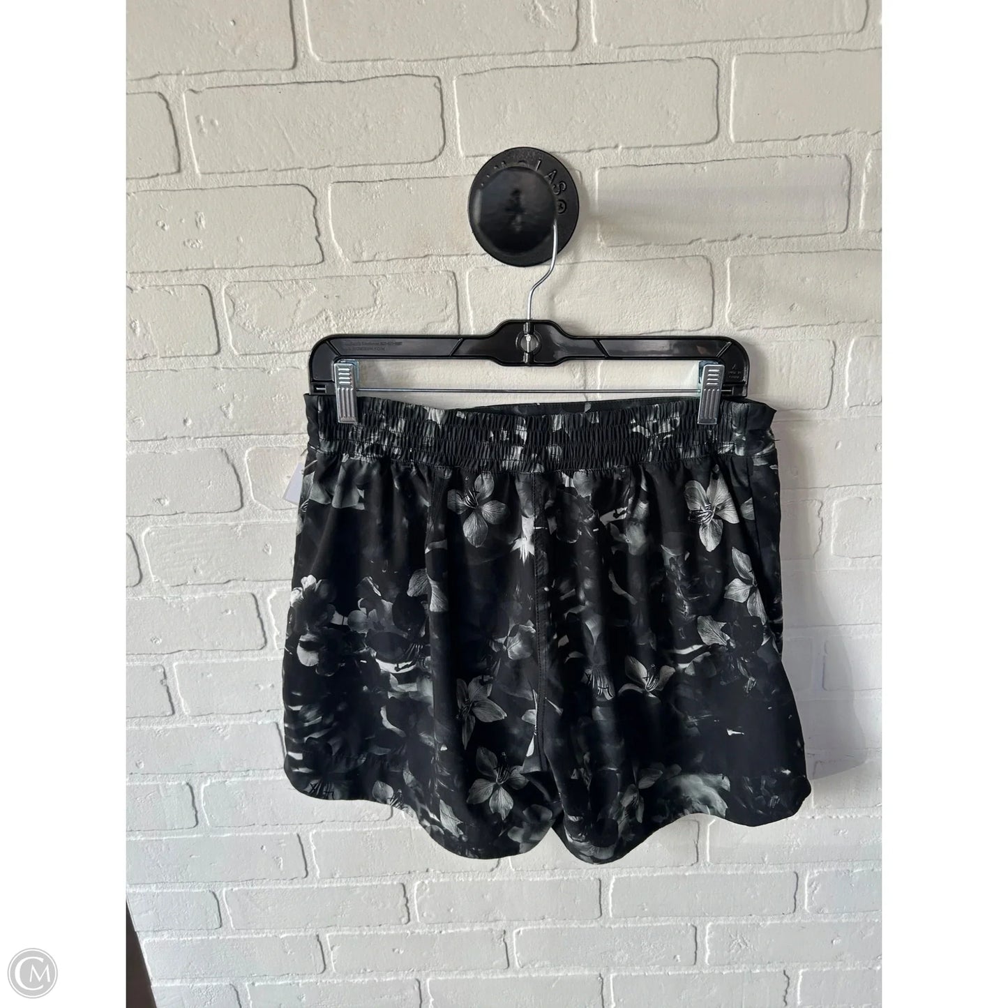 Athletic Shorts By Tangerine In Black & Green, Size: 12
